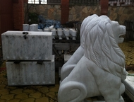 Челябинск: Продам мраморных львов продам двух мраморных львов ручной работы! ( 250000 р цена за двух сразу) мраморные подставки в комплекте. (Торг уместен)