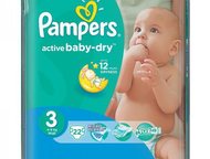 Pampers active baby-dry  Pampers active baby-dry. 3. .,  -   
