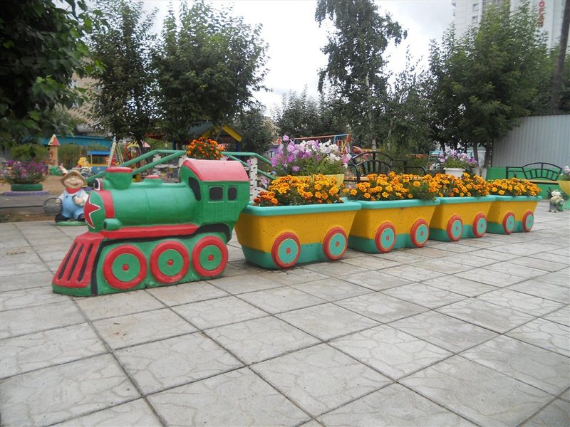 Бетонные изделия для благоустройства и озеленения: клумбы, цветники, мафы Ландшафтный дизайн в Улан-Удэ 32805525